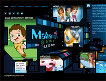 Tablet Screenshot of maharajagames.com